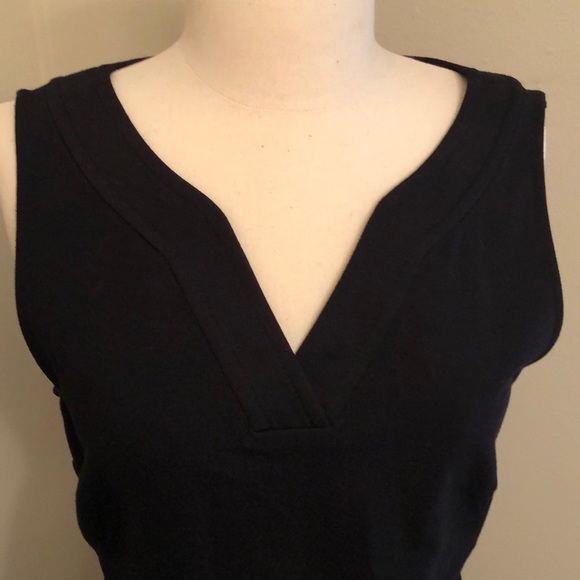 Talbots Black Dress. Size 12. - Picture 4 of 8